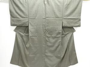 アンティーク　本場結城紬一つ紋男物着物(結)